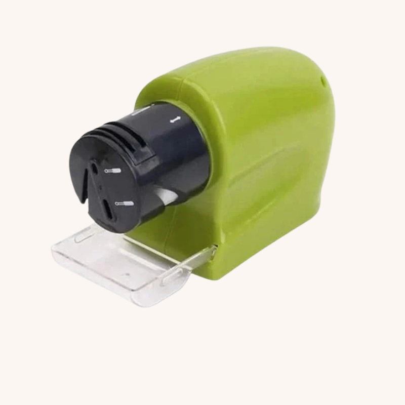 Aiguiseur couteau électrique vert rotatif multifonction Aiguiseur Couteau