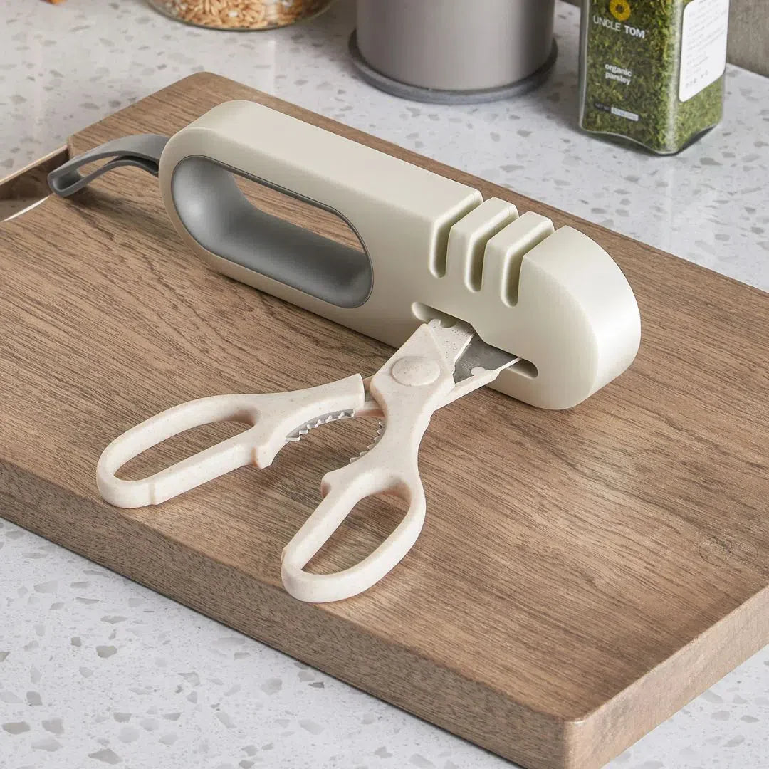 Aiguiseur couteau et ciseau manuel petit format 3 étapes Aiguiseur Couteau