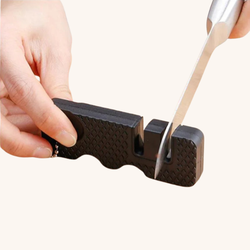 Aiguiseur couteau léger et coloré porte clé Mon aiguiseur couteau