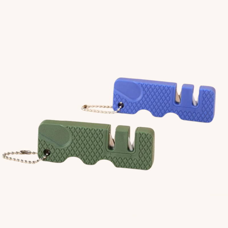 Aiguiseur couteau léger et coloré porte clé Mon aiguiseur couteau