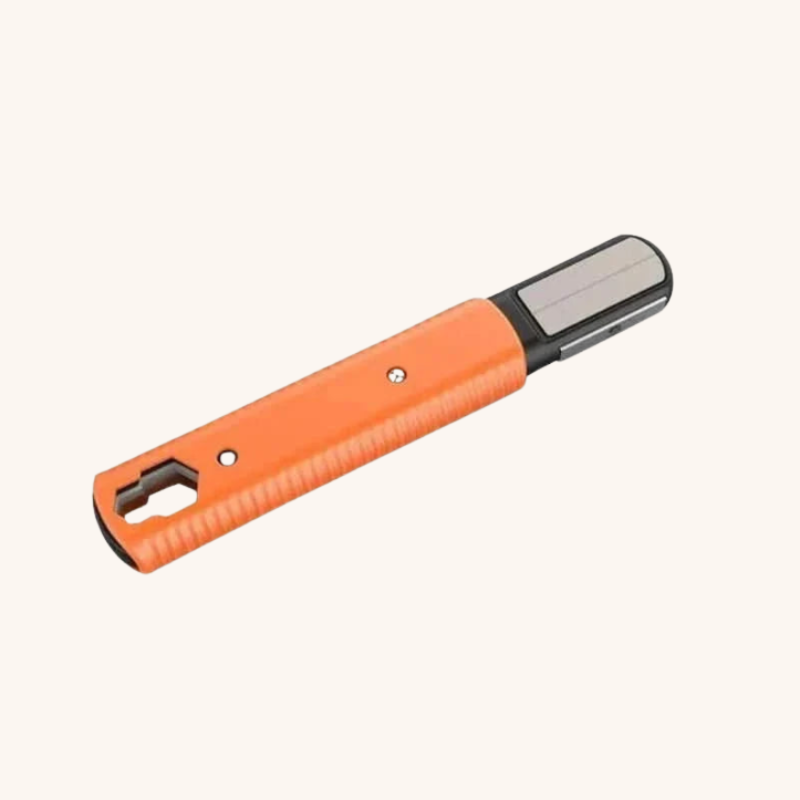 Aiguiseur couteau manier en inox pliable Aiguiseur Couteau