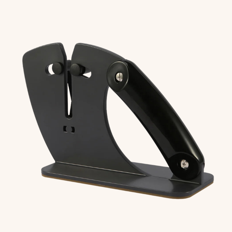 Aiguiseur couteau manuel à pivot bicolore Mon aiguiseur couteau