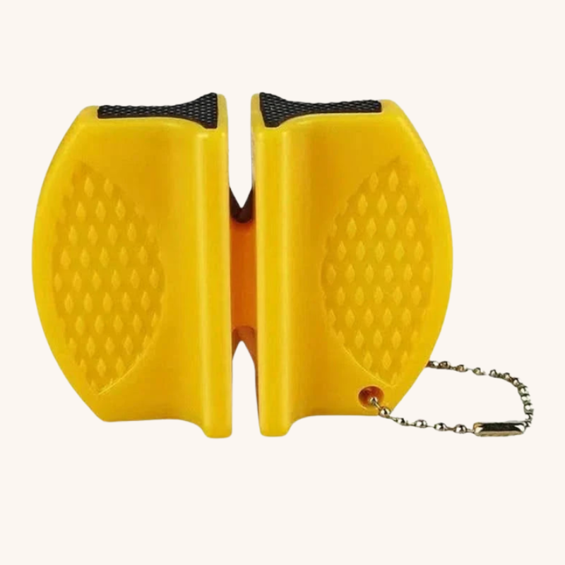 Aiguiseur couteau manuel double face coloré petit format Aiguiseur Couteau