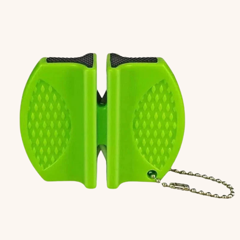 Aiguiseur couteau manuel double face coloré petit format Aiguiseur Couteau