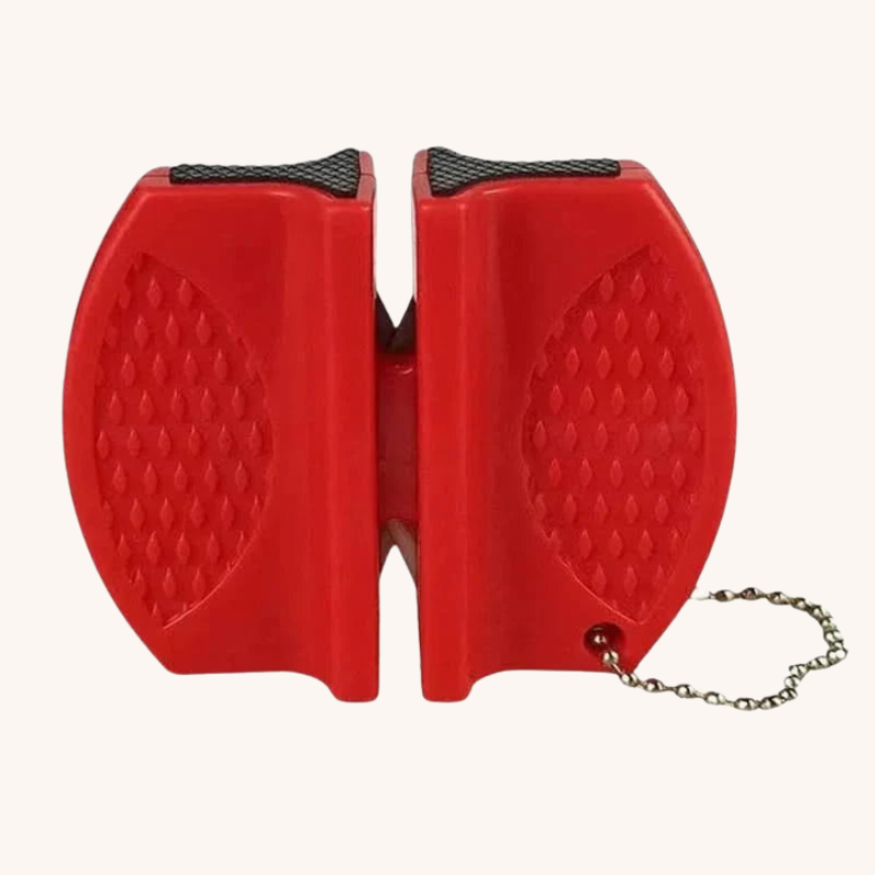 Aiguiseur couteau manuel double face coloré petit format Aiguiseur Couteau