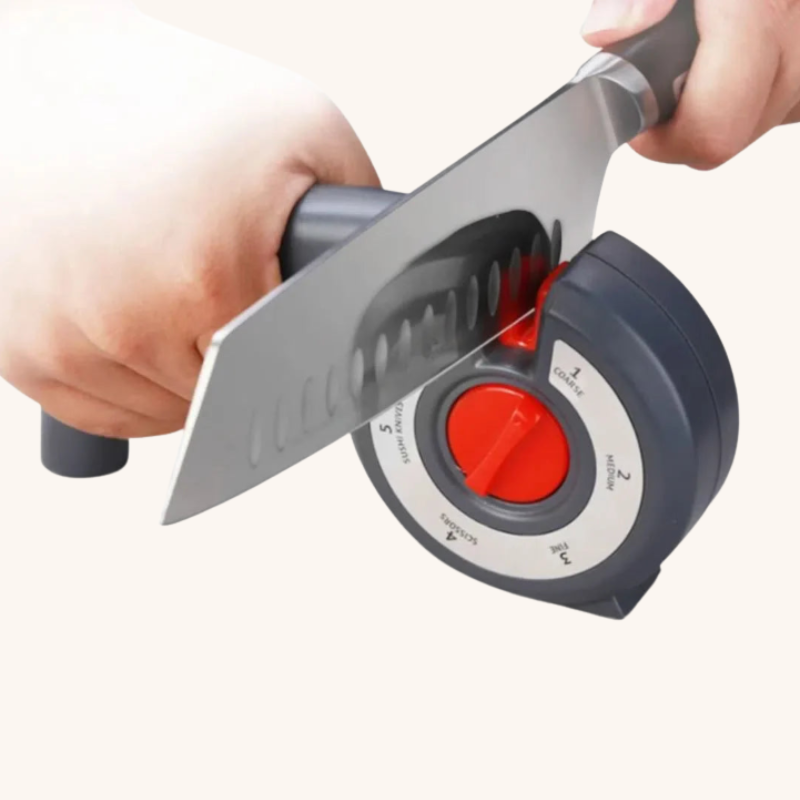 Aiguiseur couteau manuel en 6 étapes ergonomique Aiguiseur Couteau