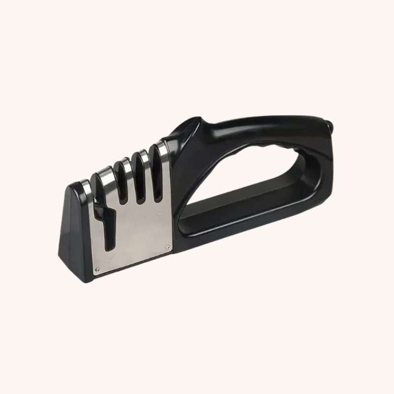 Aiguiseur couteau manuel ergonomique en 4 étapes Mon aiguiseur couteau