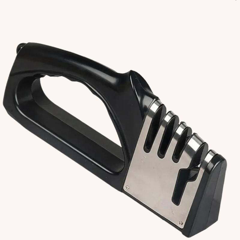 Aiguiseur couteau manuel ergonomique en 4 étapes Mon aiguiseur couteau
