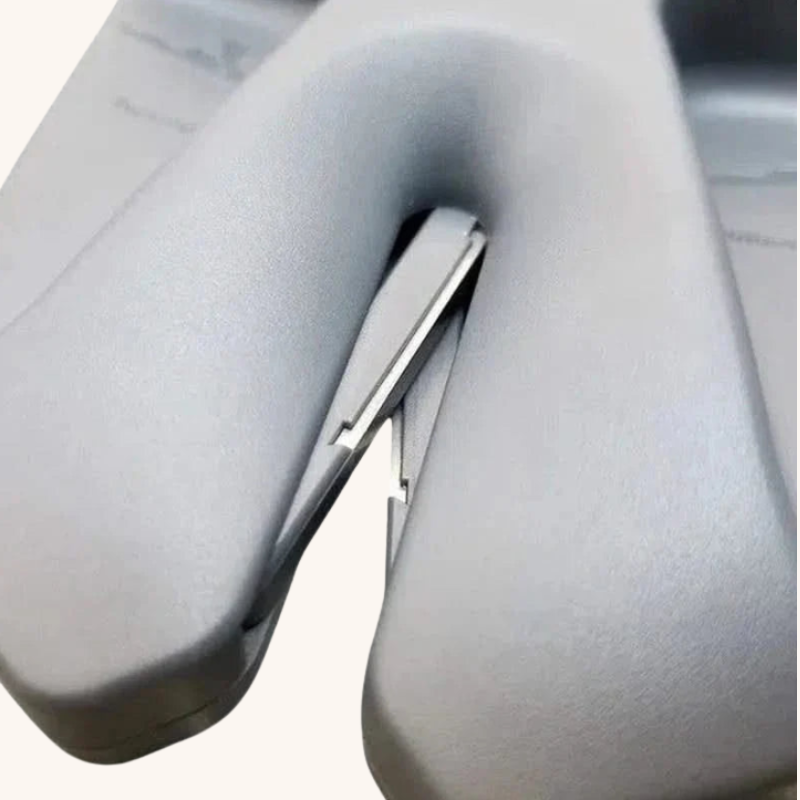 Aiguiseur couteau manuel gris de cuisine à ventouse Aiguiseur Couteau