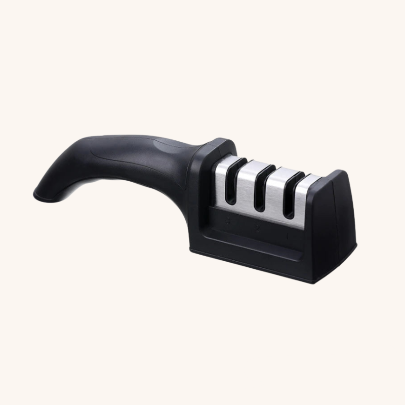 Aiguiseur couteau manuel petit format 3 étapes Mon aiguiseur couteau