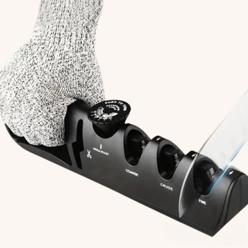 Aiguiseur couteau manuel pro 4 étapes Mon aiguiseur couteau