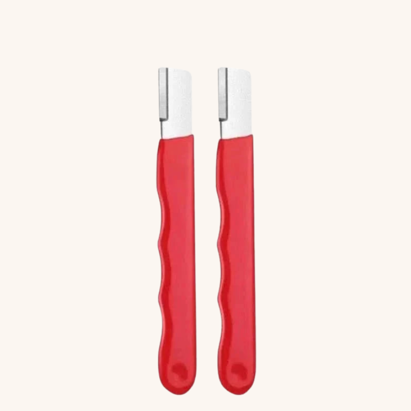 Aiguiseur manuel petit format en acier Aiguiseur Couteau