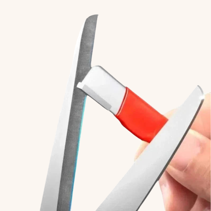 Aiguiseur manuel petit format en acier Aiguiseur Couteau