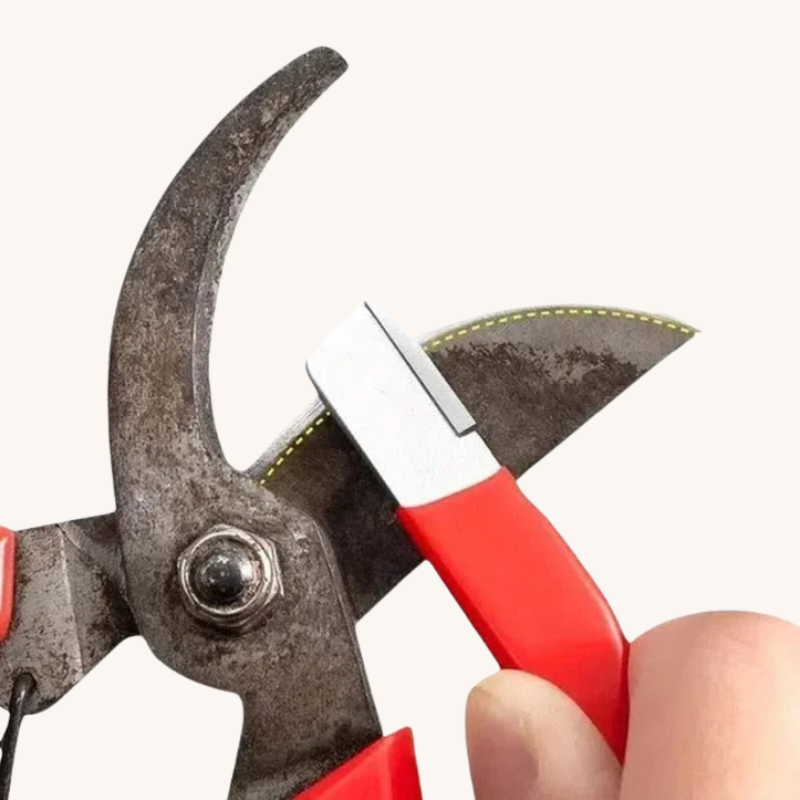 Aiguiseur manuel petit format en acier Aiguiseur Couteau