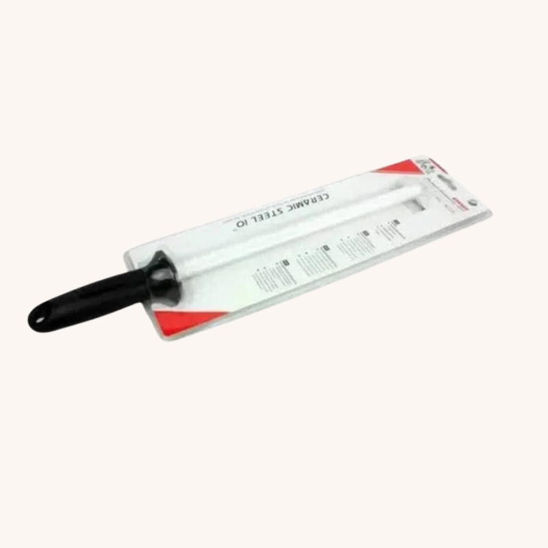 Fusil à aiguiser en céramique professionnel grand format Aiguiseur Couteau