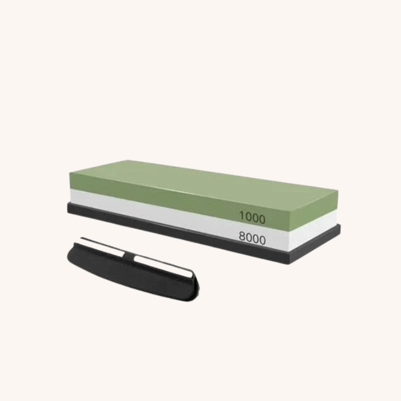 Pierre à aiguiser double-face aiguisage en 3 étapes 1000# 8000# Aiguiseur Couteau