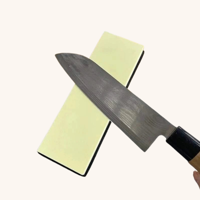 Pierre à aiguiser double face kit professionnel Aiguiseur Couteau