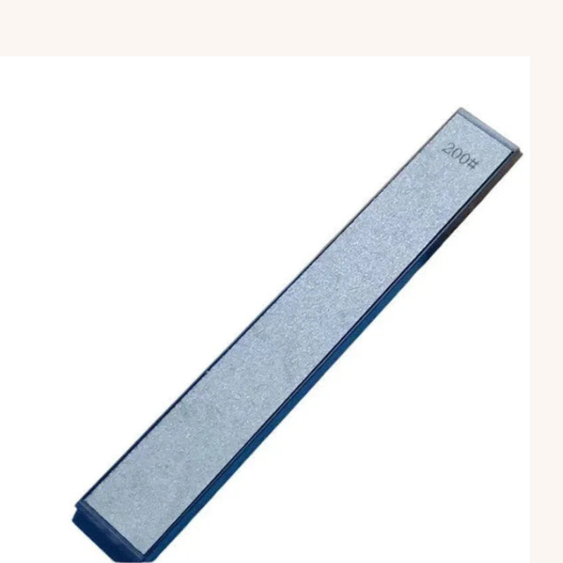 Pierre à aiguiser grain diamant professionnel pour couteaux 200# Aiguiseur Couteau