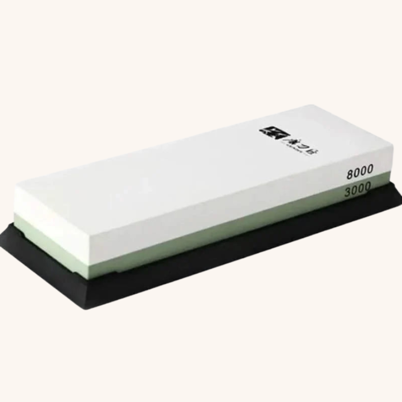Pierre à aiguiser japonaise aiguisage double face 3000# 8000# Aiguiseur Couteau