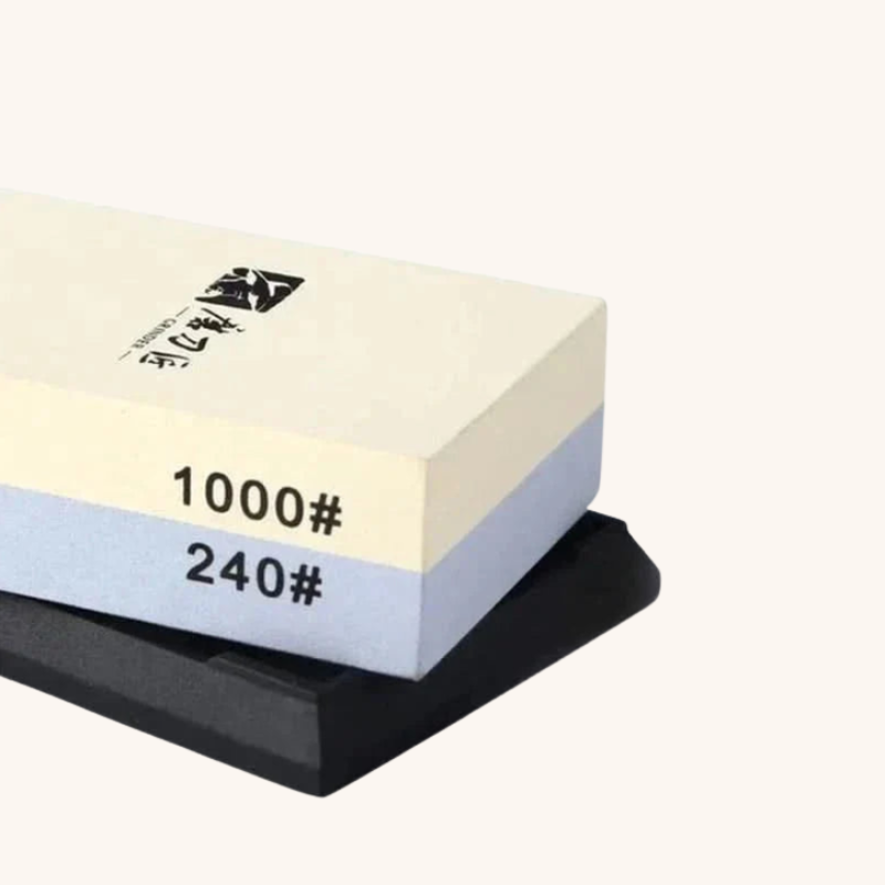 Pierre à aiguiser japonaise aiguisage double face Aiguiseur Couteau