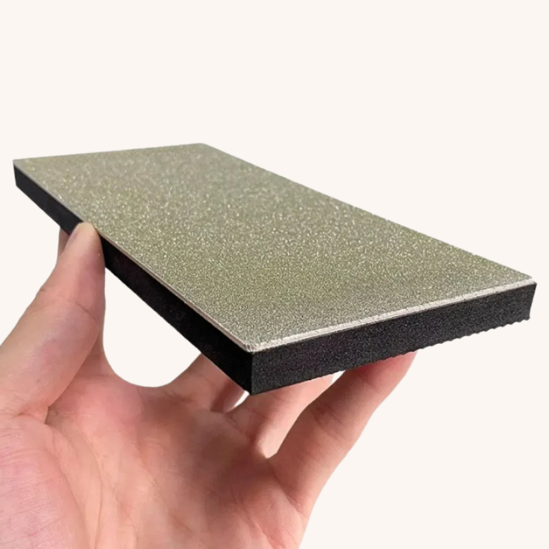 Pierre à aiguiser stable et épaisse pour lame Aiguiseur Couteau