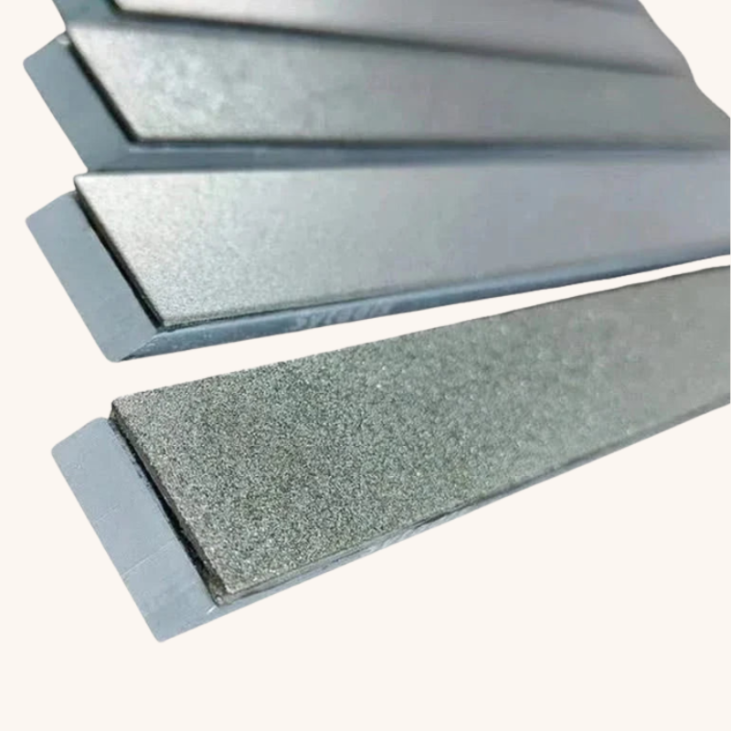 Pierres à aiguiser grain type diamant lot de 10 Aiguiseur Couteau