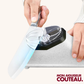 Aiguiseur couteau électrique blanc charge USB Mon aiguiseur couteau