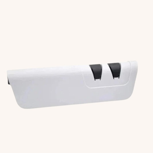 Aiguiseur couteau électrique blanc type diamant en 4 étapes Aiguiseur Couteau