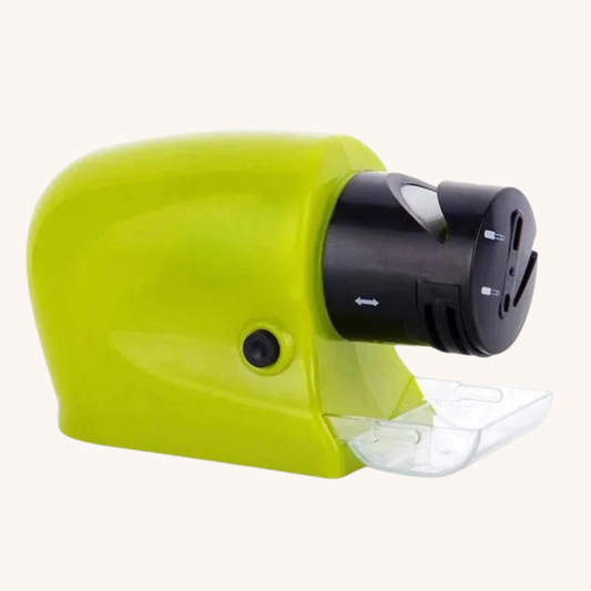 Aiguiseur couteau électrique vert rotatif multifonction Aiguiseur Couteau