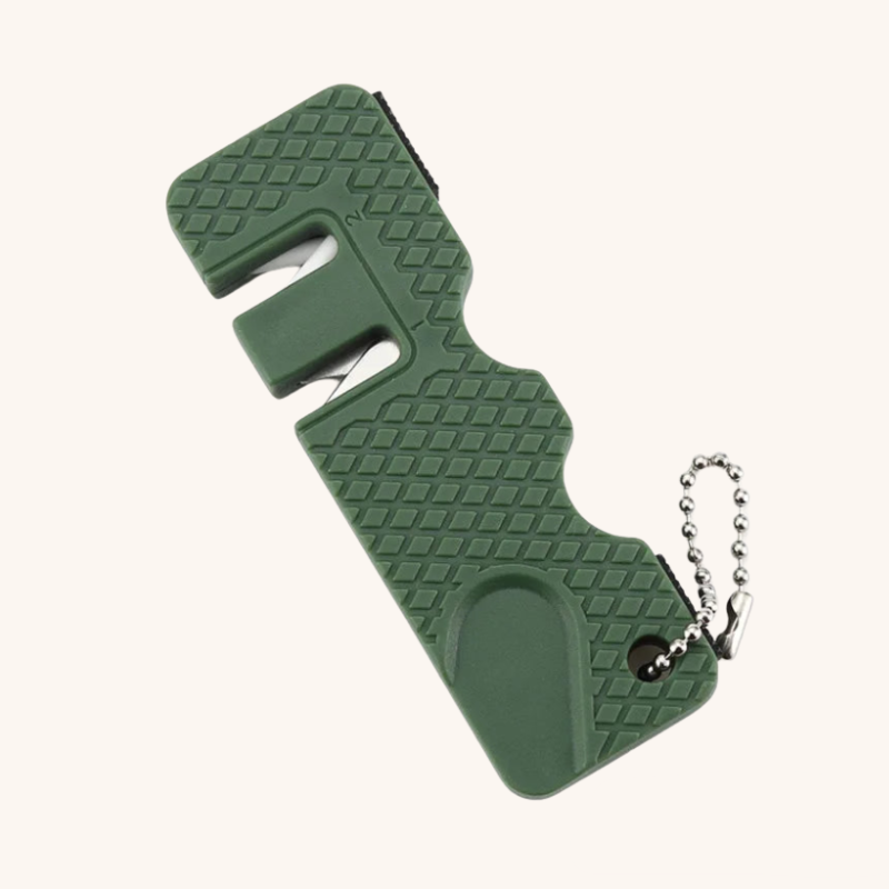 Aiguiseur couteau léger et coloré porte clé Mon aiguiseur couteau
