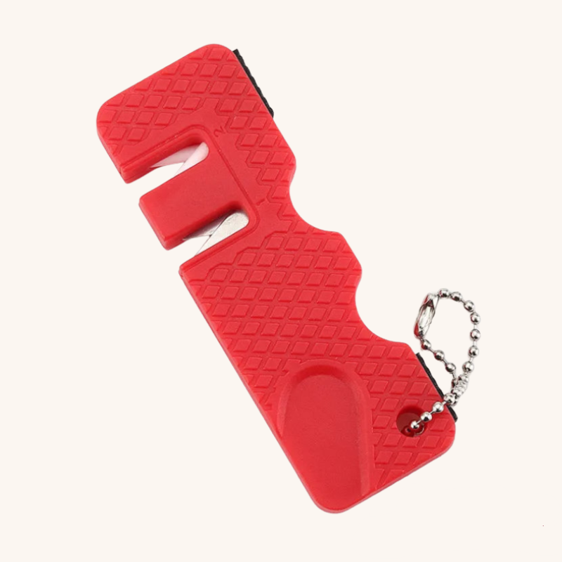 Aiguiseur couteau léger et coloré porte clé Mon aiguiseur couteau