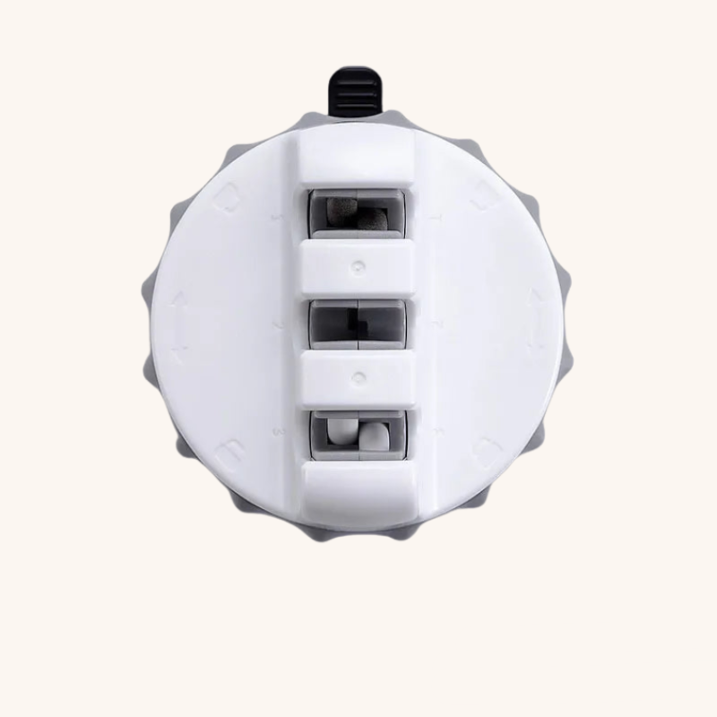 Aiguiseur couteau manuel blanc à ventouse Mon aiguiseur couteau