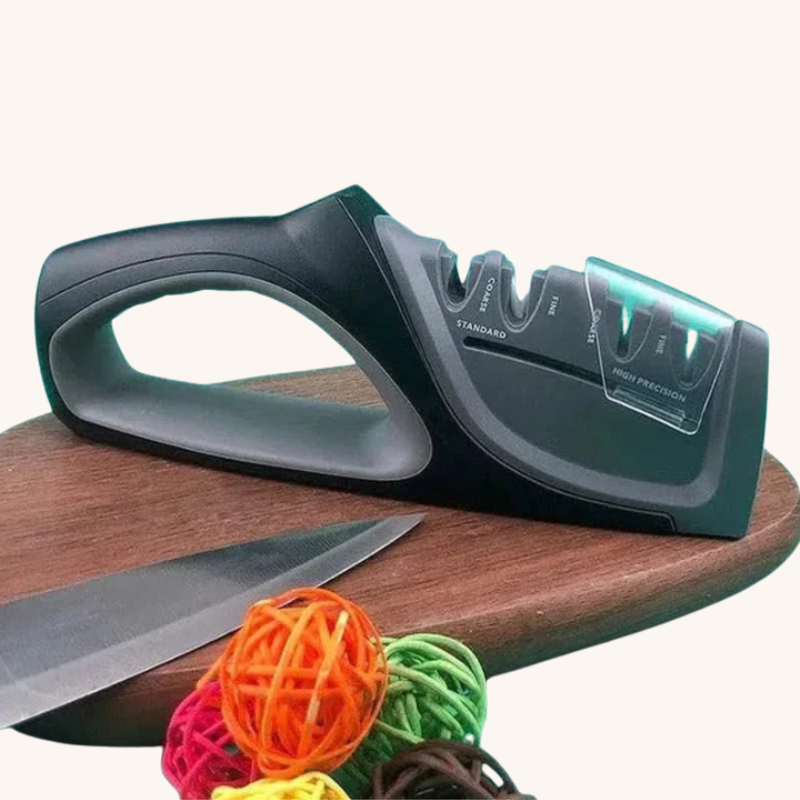 Aiguiseur couteau manuel diamantée 4 étapes à angle fixe Aiguiseur Couteau