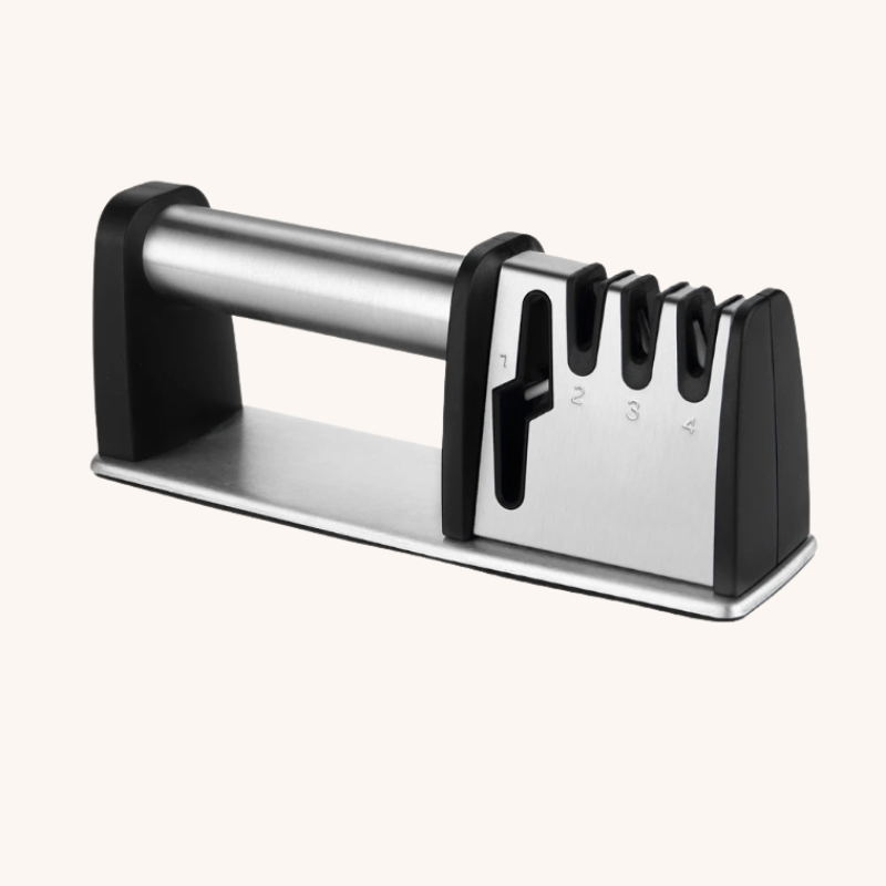 Aiguiseur couteau manuel en céramique 4 étapes Mon aiguiseur couteau