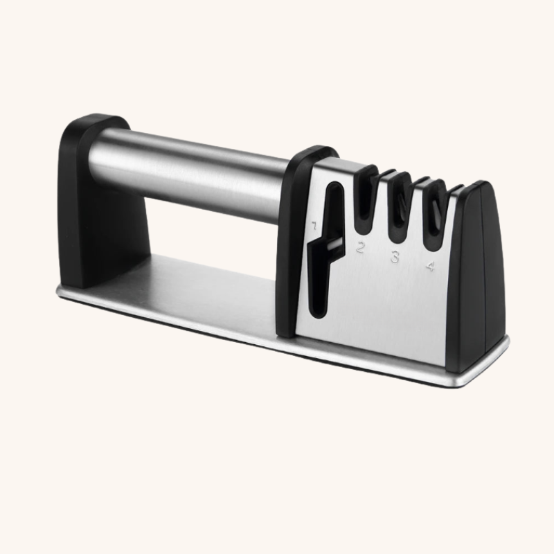 Aiguiseur couteau manuel en céramique 4 étapes Mon aiguiseur couteau