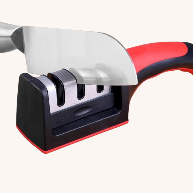Aiguiseur couteau manuel petit format 3 étapes Mon aiguiseur couteau