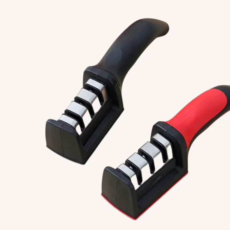 Aiguiseur couteau manuel petit format 3 étapes Mon aiguiseur couteau