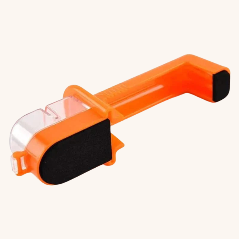 Aiguiseur couteau orange petit format Aiguiseur Couteau