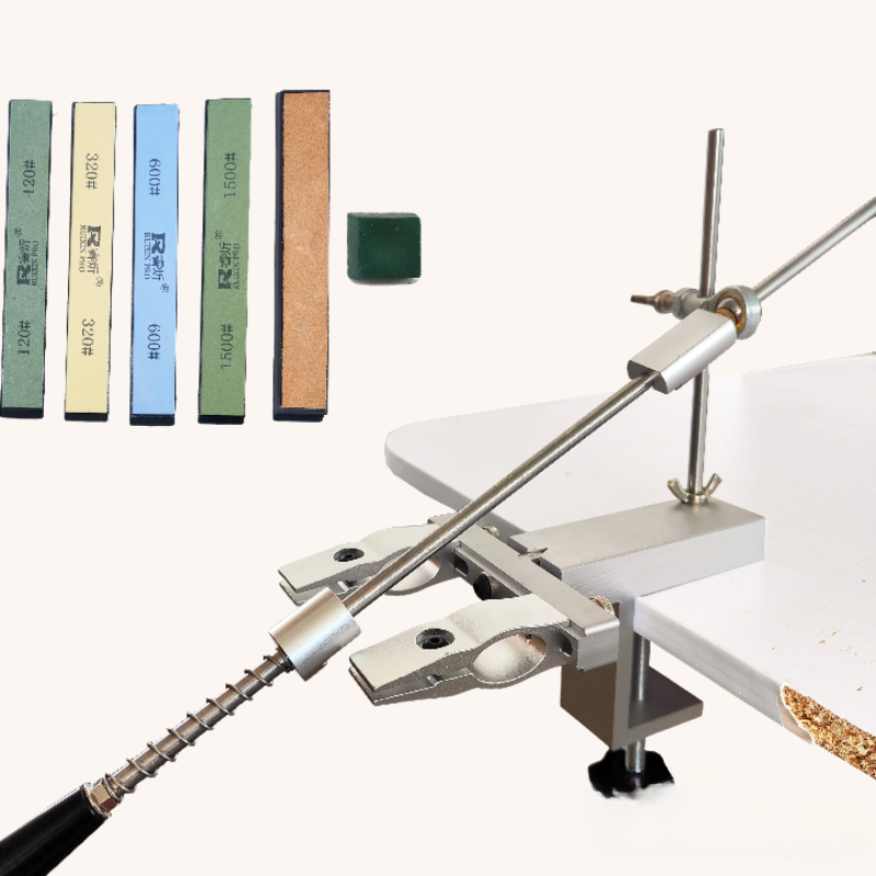 Aiguiseur couteau professionnel Edge pro avec pierres Mon aiguiseur couteau