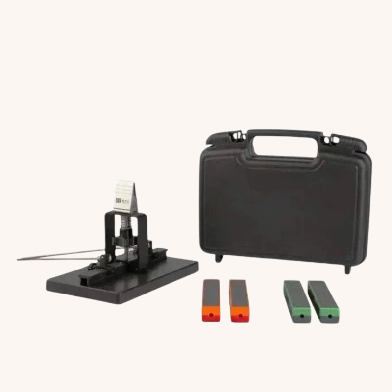 Aiguiseur couteau professionnel kit complet avec pierres type diamants Aiguiseur Couteau