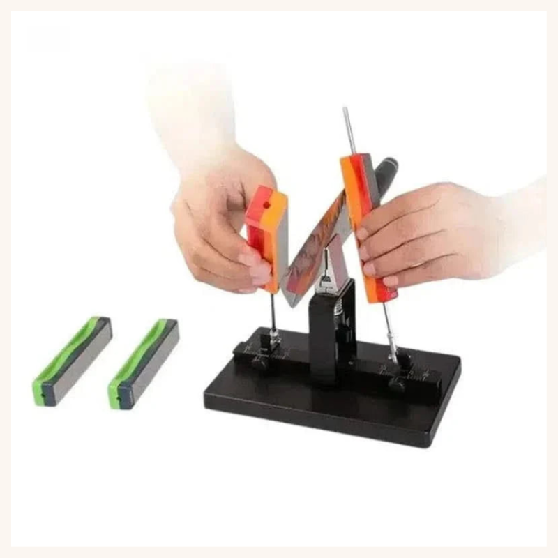 Aiguiseur couteau professionnel kit complet avec pierres type diamants Aiguiseur Couteau