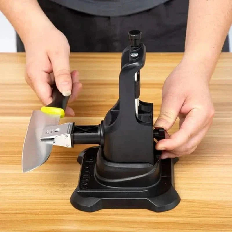 Aiguiseur couteau professionnel noir angle fixe pour pierres à aiguiser Aiguiseur Couteau