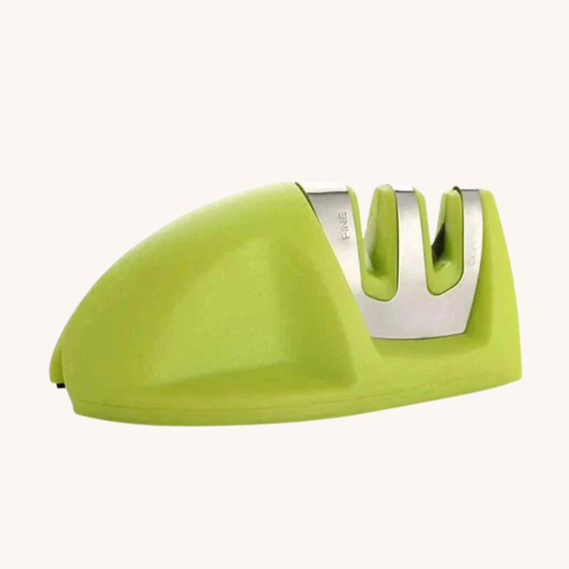 Aiguiseur couteaux petit format de table multifonction Vert Aiguiseur Couteau