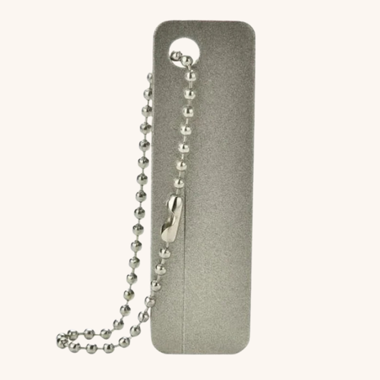 Aiguiseur diamant de poche petit format pour porte-clés Aiguiseur Couteau