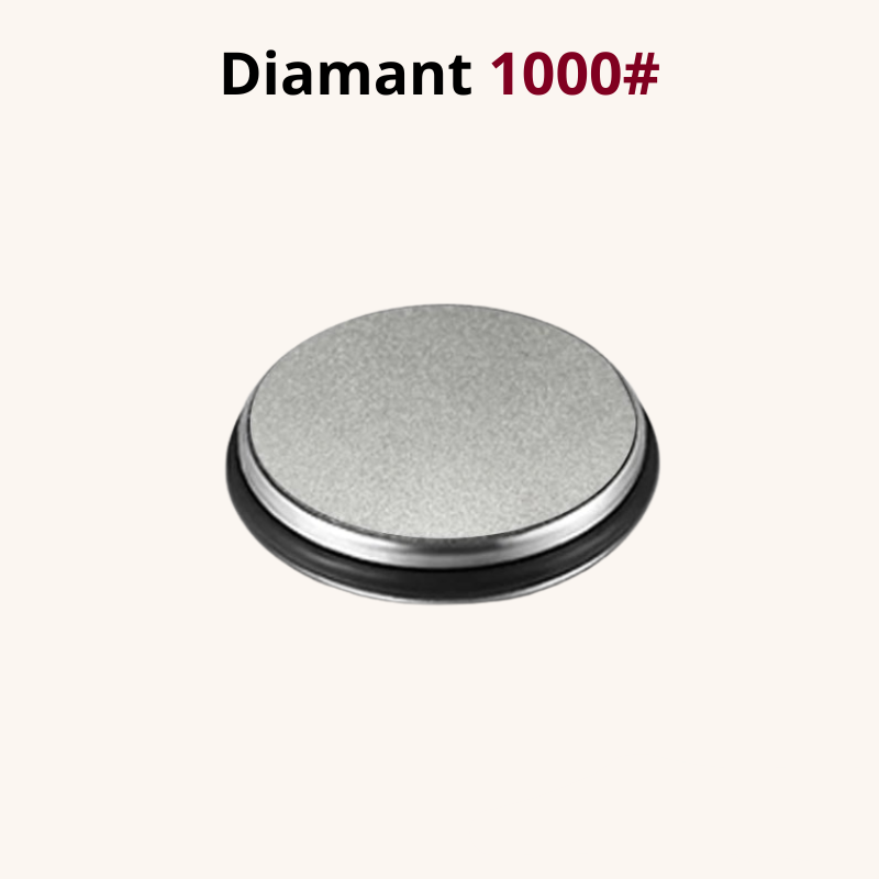 Disque d'aiguisage diamant pour aiguiseur couteau manuel Mon aiguiseur couteau