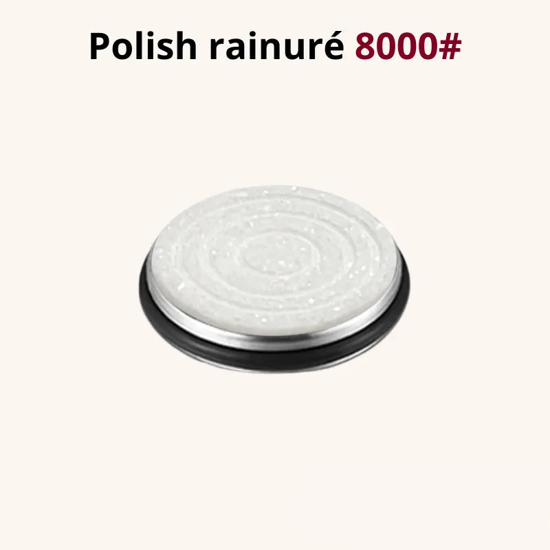 Disque d'aiguisage rainuré pour aiguiseur couteau manuel Mon aiguiseur couteau