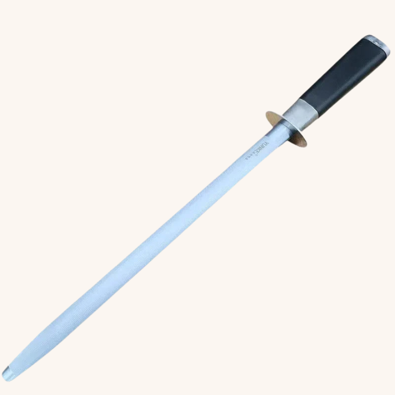 Fusil à aiguiser en acier au carbone Aiguiseur Couteau