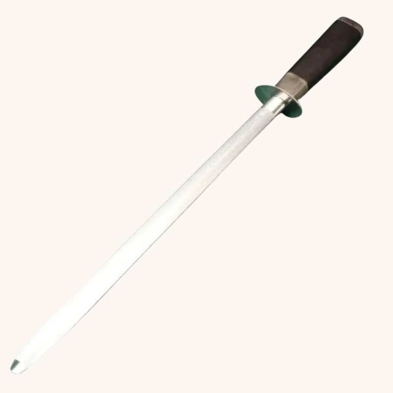 Fusil à aiguiser en acier au carbone Aiguiseur Couteau