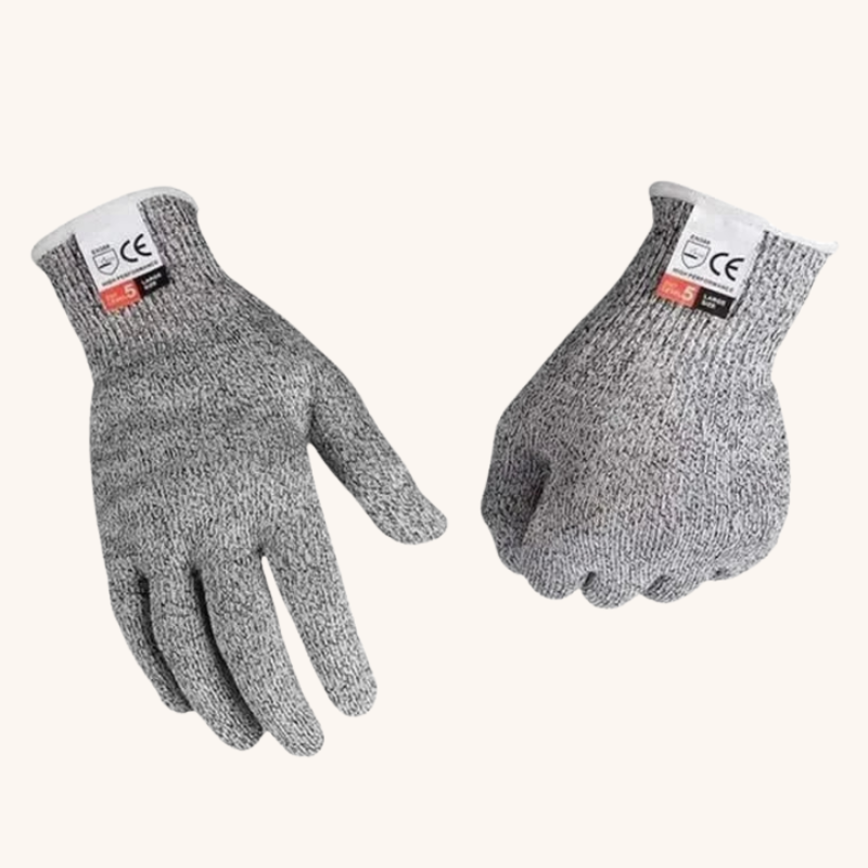 Gant anti coupure de protection Aiguiseur Couteau