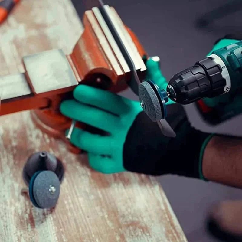 Meule d'affûtage lame utilitaire pour perceuse Aiguiseur Couteau